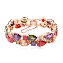 Arabian Dreams  A Grade,  Mona Lisa Coloured Crystal Bracelet